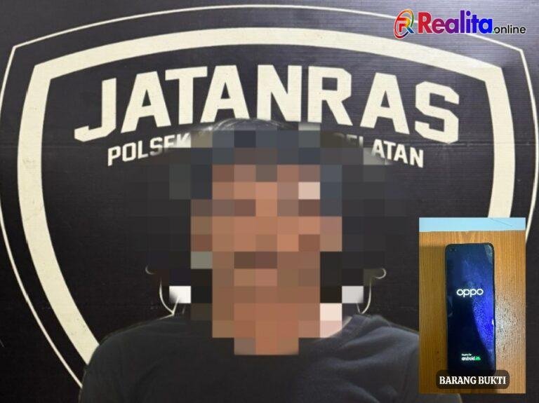 Sebelum 24 jam Tim Jatanras Polsek Pontianak Selatan Amankan Terduga Pelaku Pencurian Handphone