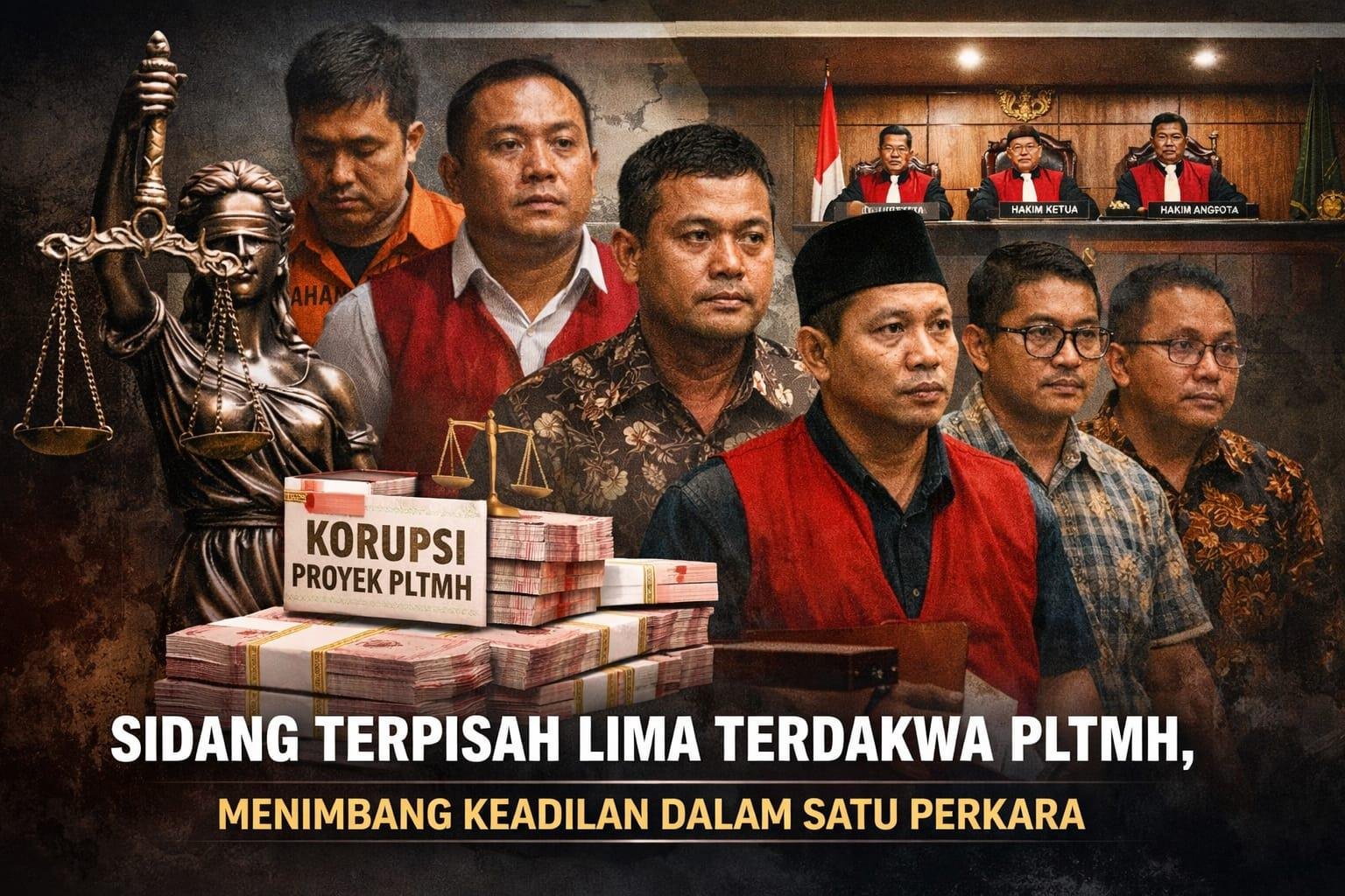 Penanganan Kasus PLTMH Kapuas Hulu Jadi Sorotan, Lima Terdakwa Disidangkan Terpisah