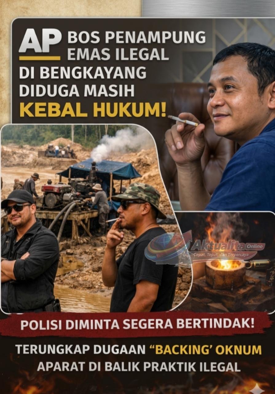 “Kebal Hukum?” Dugaan Jaringan Penampung Emas Ilegal di Bengkayang, AP Disebut Beroperasi di Bawah Bayang-Bayang Oknum APH