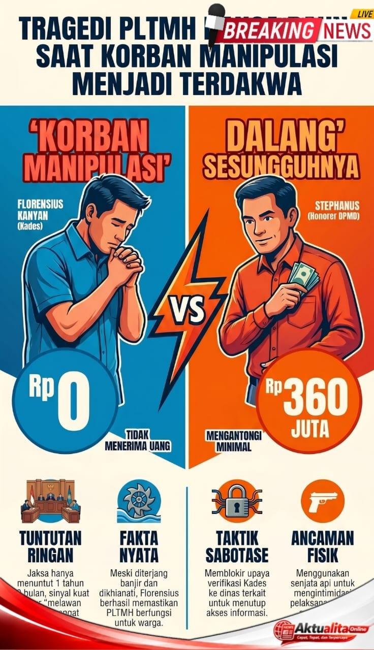 Sidang Tipikor PLTMH Nanga Raun, Tim Hukum Soroti Tak Adanya Aliran Dana ke Terdakwa